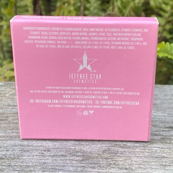 NIB New Jeffree Star Single Pressed Pigment Eyeshadow Blood Sugar 0.05 oz - Picture 7 of 8